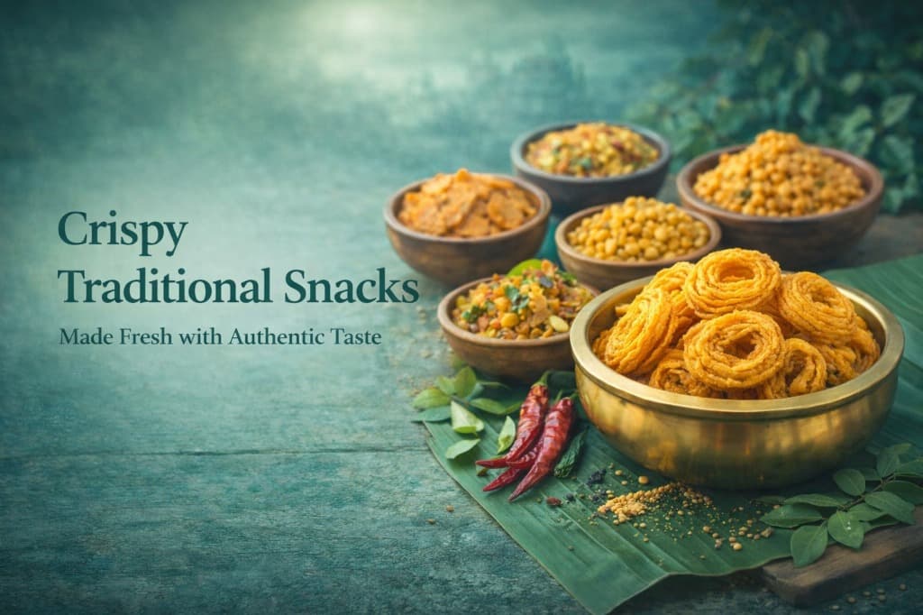 Crispy Traditional Snacks - Made Fresh with Authentic Taste